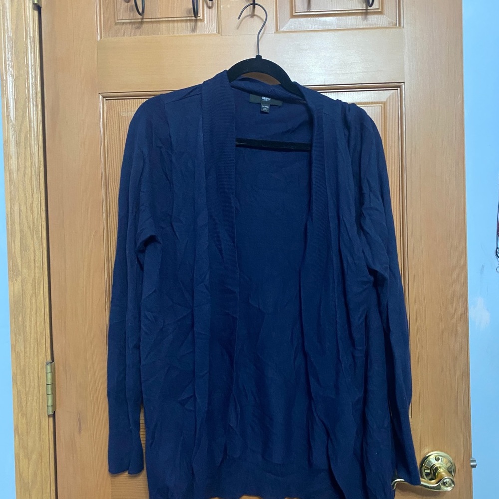 Womens Navy Cardigan